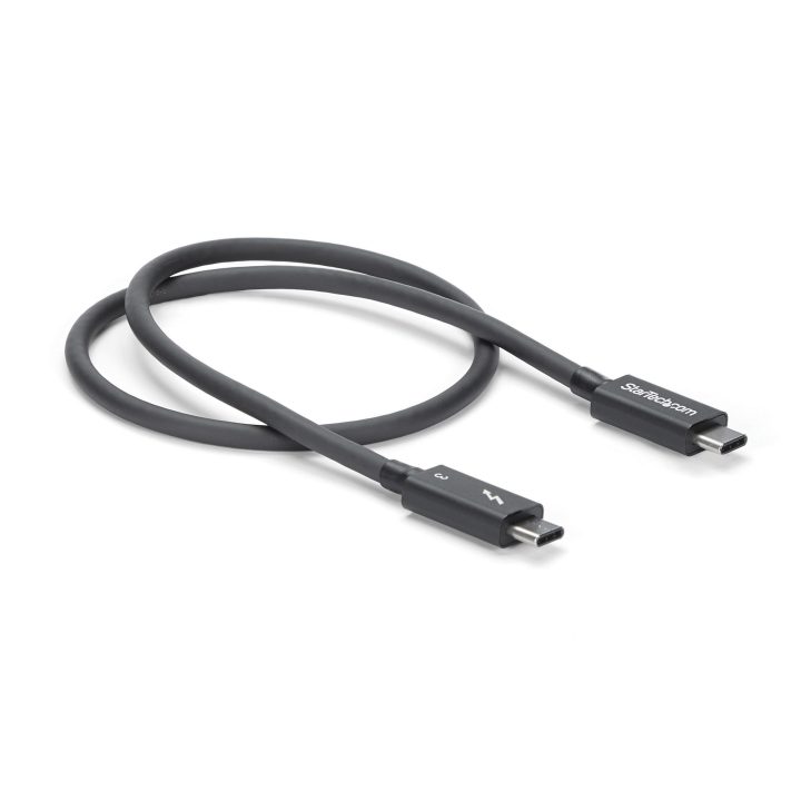 StarTech.com Passive Thunderbolt 3 Cable 50cm - 40Gbps - PD 100W -…