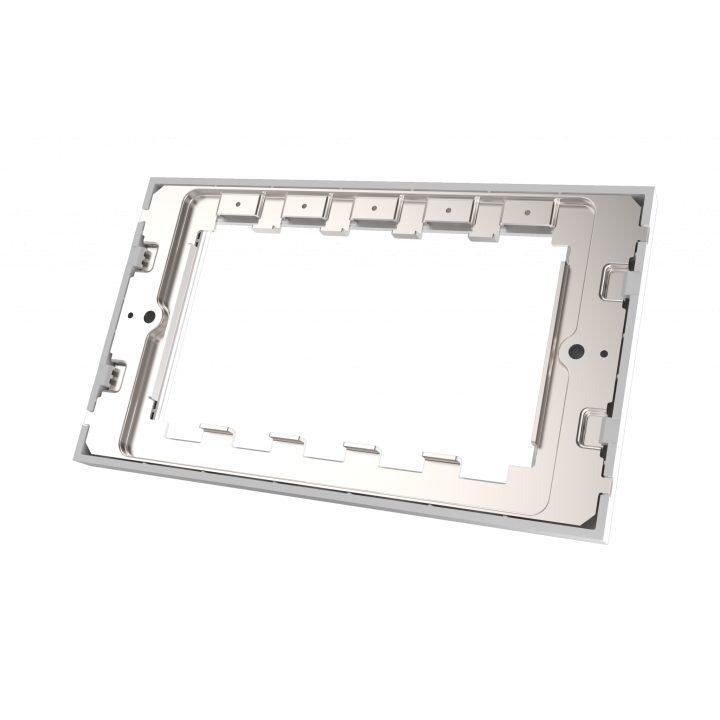 Vision Modular AV Faceplate Component - UK Double Gang Frame - Frame…