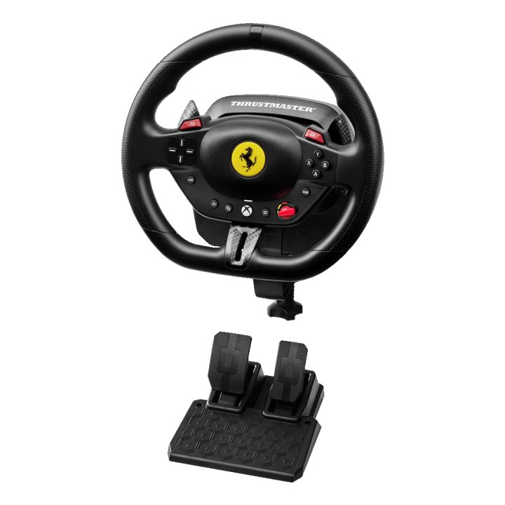 Thrustmaster T98 Ferrari 296 GTS Preto USB Volante + Pedais…