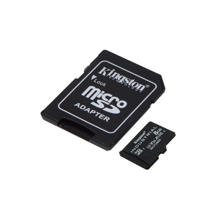 Kingston Technology Tarjeta 8GB microSDHC Industrial C10 A1 pSLC +…