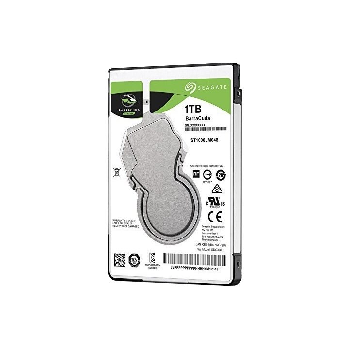 Seagate Barracuda 2.5" Internal Hard Drive 1 TB 5400 RPM 128 MB 2.5"…