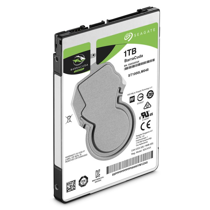 Seagate Barracuda 2.5" Internal Hard Drive 1 TB 5400 RPM 128 MB 2.5"…