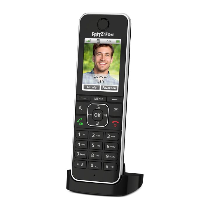 Fon FRITZ! C6 Teléfono DECT Identificador de llamadas Blanco