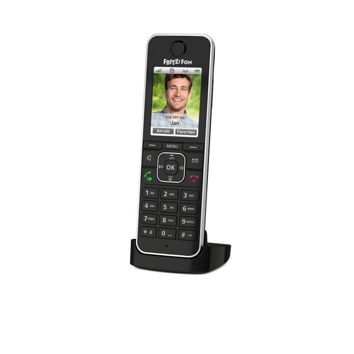 Fon FRITZ! C6 DECT Phone Caller ID White