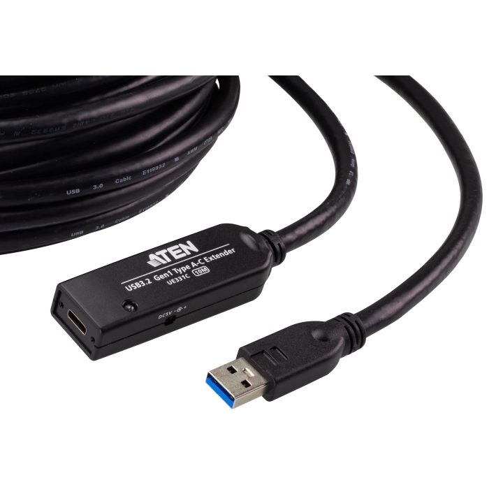 ATEN Cabo extensor USB 3.2 de 1.ª geração de 10 m