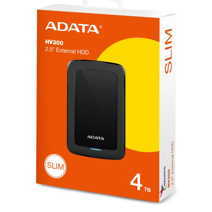 ADATA HV300 disco duro externo 2 TB 2.5" 3.2 Gen 1 (3.1 Gen 1) Negro