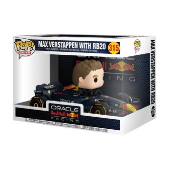 Funko Pop! Ride Max Verstappen com RB20-Oracle Red Bull Racing