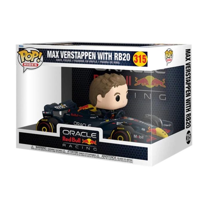 Funko Pop! Ride Max Verstappen With Rb20-Oracle Red Bull Racing