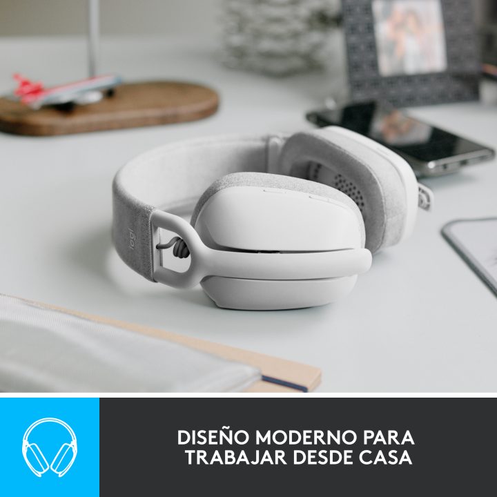 Auscultadores de diadema sem fios Logitech Zone Vibe 100