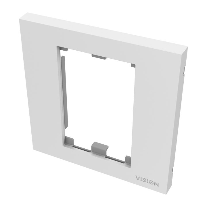 Vision Modular AV Front Plate Component - UK Single Unit Frame -…
