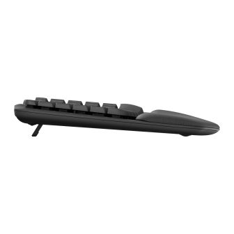 Logitech ERGO Wave Keys Office Keyboard RF Wireless + Bluetooth US…