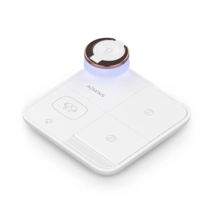 AISENS 4-in-1 USB-C Wireless Charger 15W for Phone, Apple Watch…