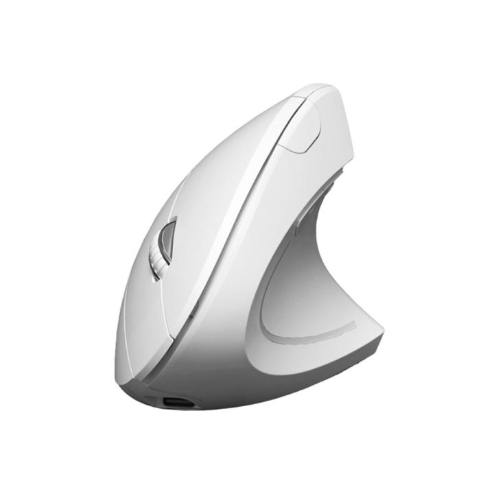 Subblim Glide Vertical Ergo Wireless Mouse White (SUBMO-EDGVW02)