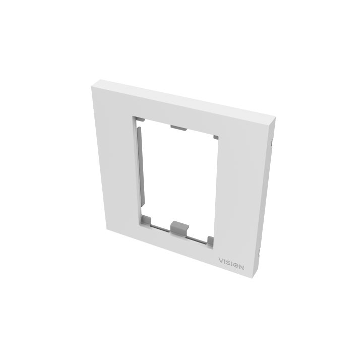 Vision Modular AV Front Plate Component - UK Single Unit Frame -…