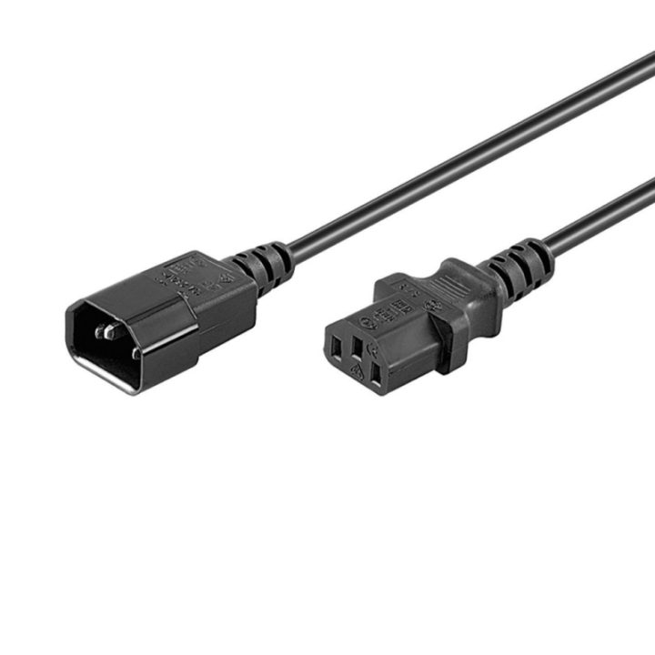 Ewent EC1913 cable de transmisión Negro 1,8 m C14 acoplador C13…