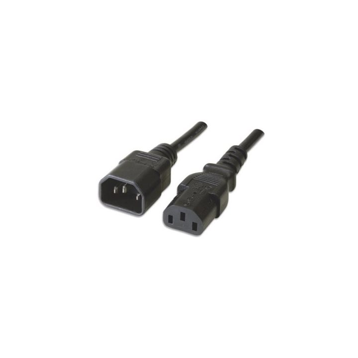 Ewent EC1913 cable de transmisión Negro 1,8 m C14 acoplador C13…