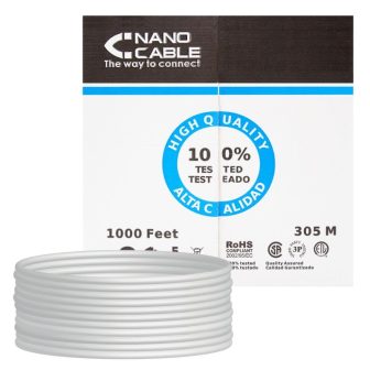 Nanocable RJ45 CAT.5E FTP SOLID AWG24 NETWORK CABLE, 305 M