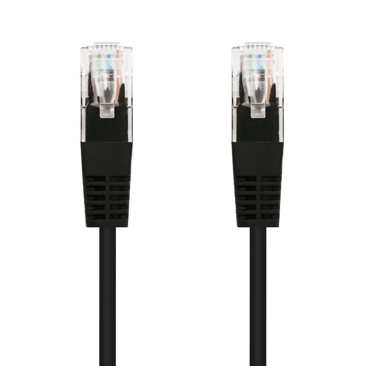 Nanocable RJ45 CAT.5E UTP AWG24 Patch Cable, Black, 5.0 m