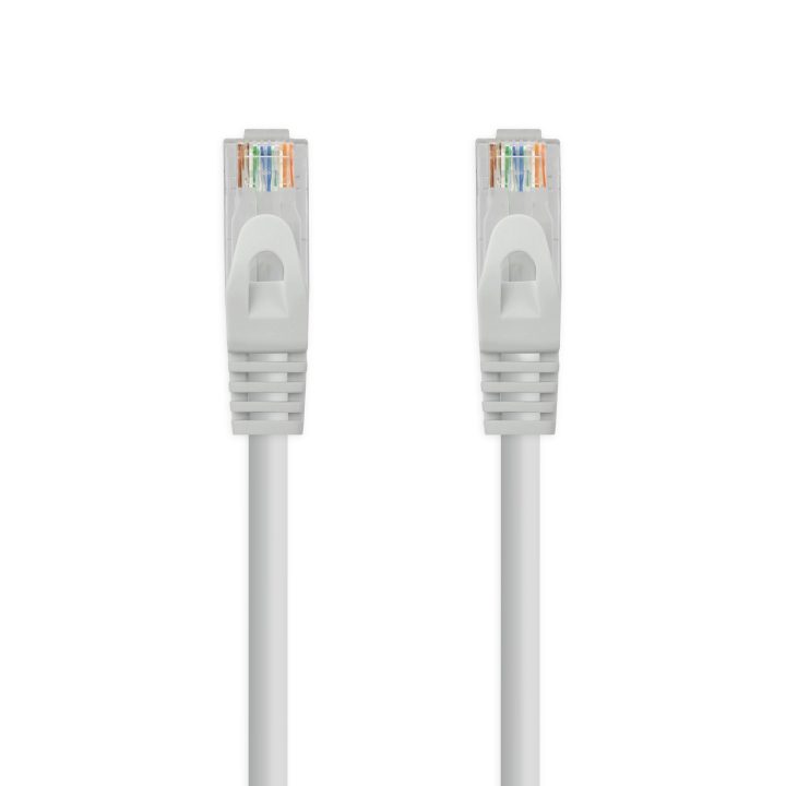 Nanocable Cable de red latiguillo RJ45 LSZH Cat.6A UTP AWG24, Gris…