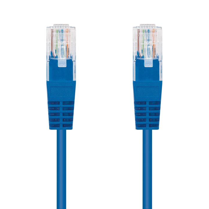 Nanocable Red Patch Cable RJ45 CAT.6 UTP AWG24, Yellow, 25 cm