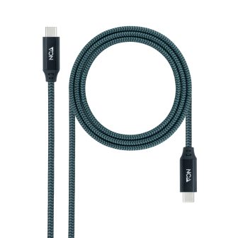 Nanocable Cable USB 3.2 Gen2x2 20Gbps 5A/100W 4K/60Hz…