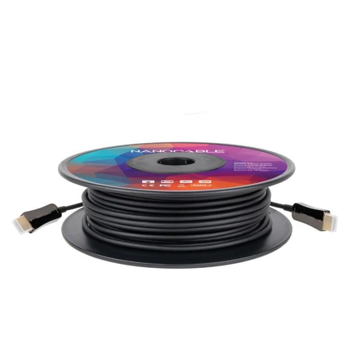 Nanocable Cabo HDMI V2.1 AOC 8K@60Hz 4K@120Hz 48Gbps A/M-A/M, Preto…
