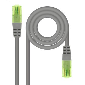 Nanocable Cabo de Rede Patch Cord RJ45 CAT.6 UTP AWG26 CCA, Cinzento…