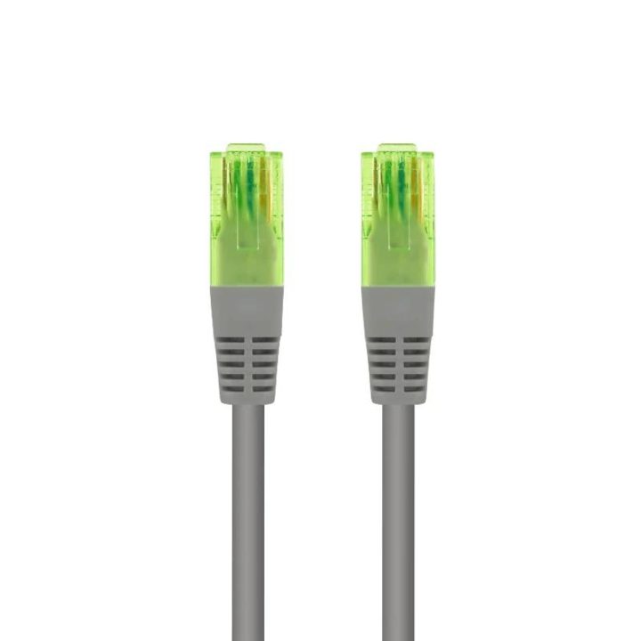 Nanocable Cat.6 UTP AWG26 CCA RJ45 Patch Cable, Gray, 25 cm