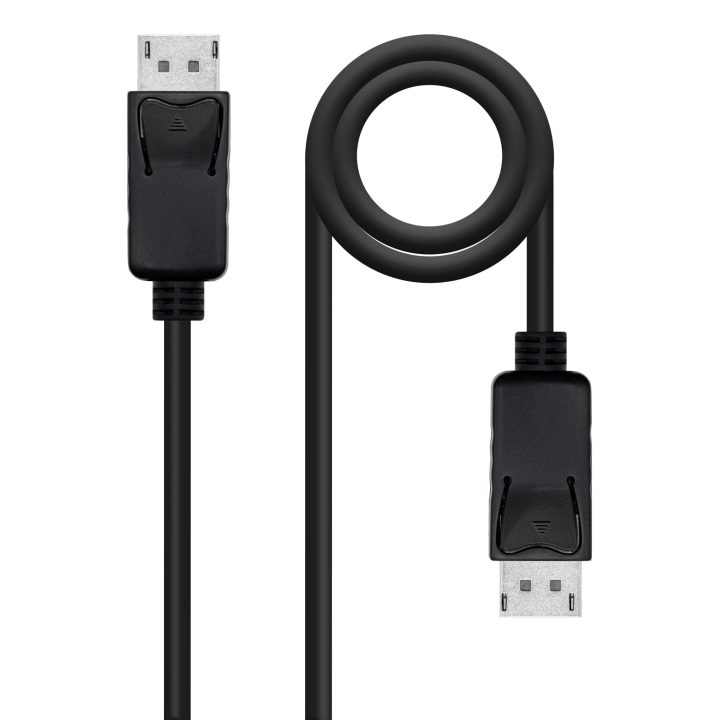 Nanocable DisplayPort 1.2 CCS Cable, DP/M - DP/M, Black, 0.5 m