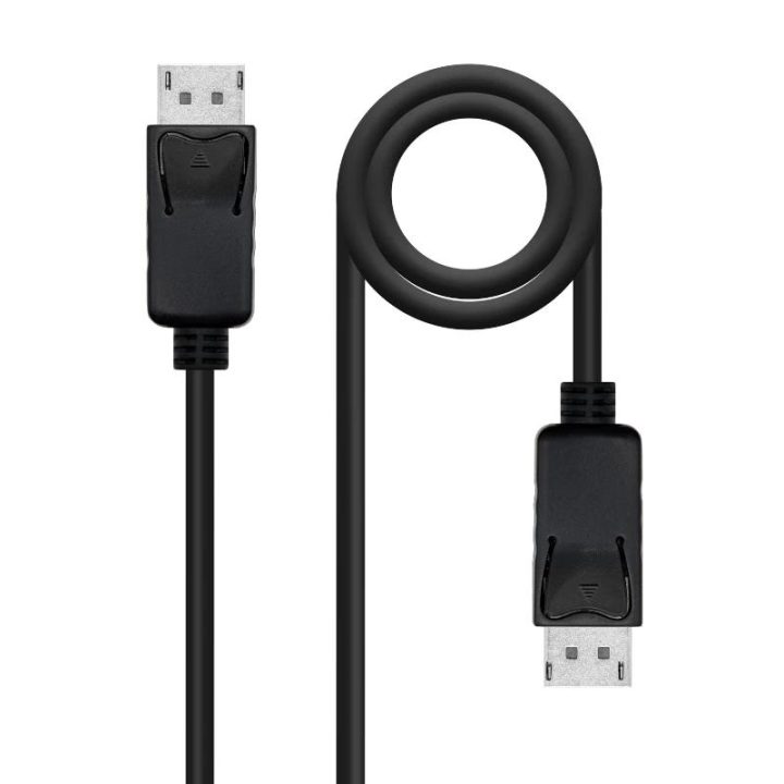 Nanocable DisplayPort 1.2 CCS Cable, DP/M - DP/M, Black, 0.5 m