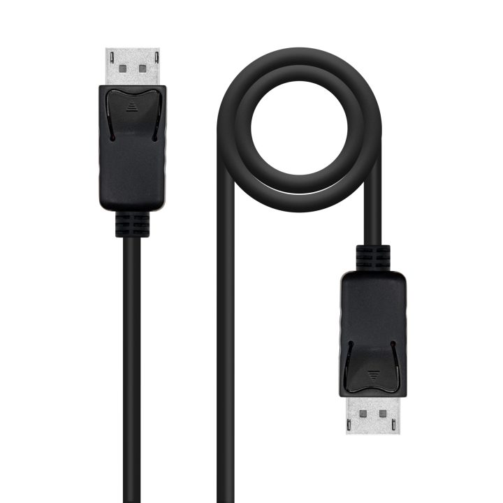 Nanocable Cabo DisplayPort 1.2 CCS, DP/M - DP/M, Preto, 0,5 m