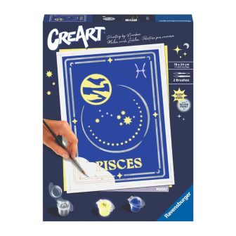 Kit para pintar con números Ravensburger creart serie trend d zodiac…
