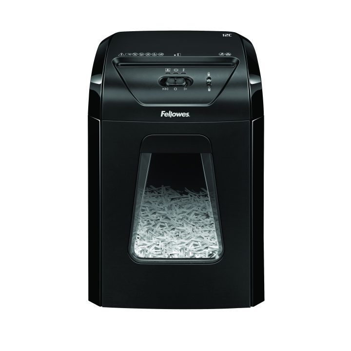 Fellowes Powershred 12C triturador de papel Corte cruzado 22,5 cm…