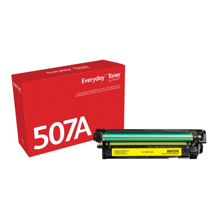 Xerox Everyday™ Yellow Toner Compatible with HP 507A (CE402A)…