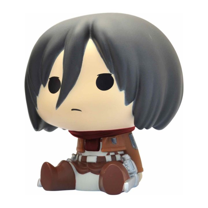 Plastoy Figura Mealheiro Mikasa Chibi Attack on Titan (80076)