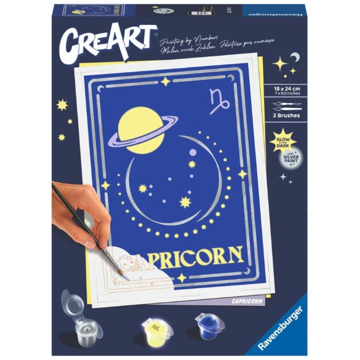 Kit para pintar com números Ravensburger creart série trend d zodiac…