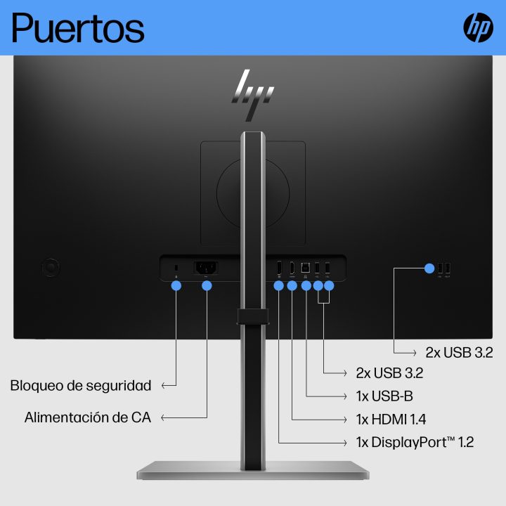 HP E27 G5 27" Full HD 75 Hz IPS
