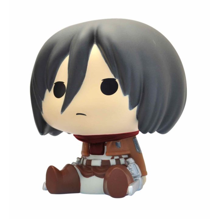 Plastoy Figura Mealheiro Mikasa Chibi Attack on Titan (80076)