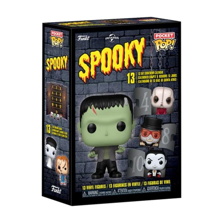 Funko calendar spooky universal studios 13-day countdown (87799)