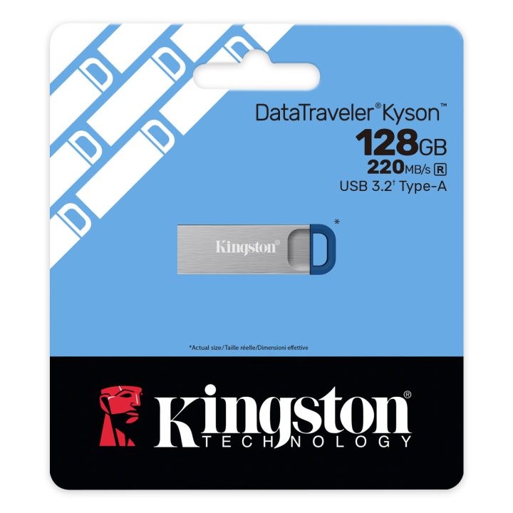 Kingston Technology DataTraveler 128GB ® Kyson, USB 3.2 Gen 1…