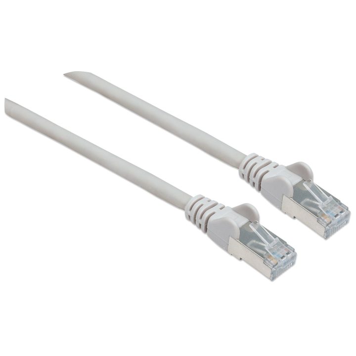 Intellinet 15m CAT6a S/FTP Network Cable Gray S/FTP (S-STP)