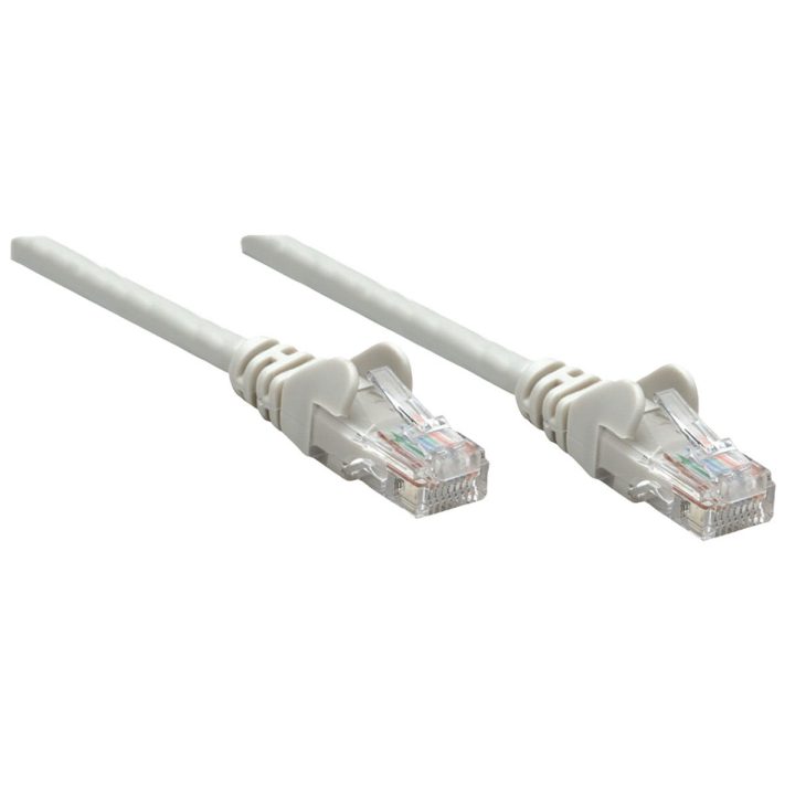 Intellinet RJ-45 M/M, cabo de rede 10m Cinzento Cat6 U/UTP (UTP)