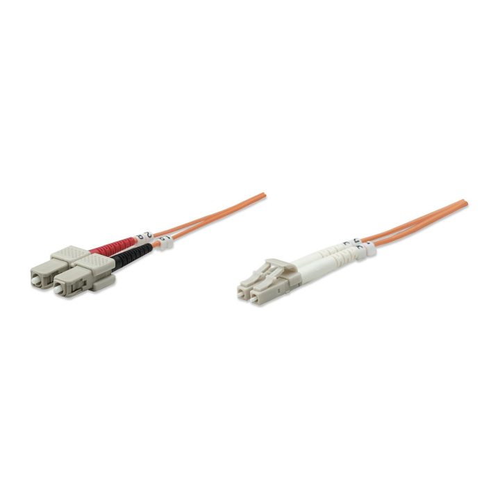Intellinet 3.0m LC-SC M/M Fiber Optic and InfiniBand Cable 3 m Orange