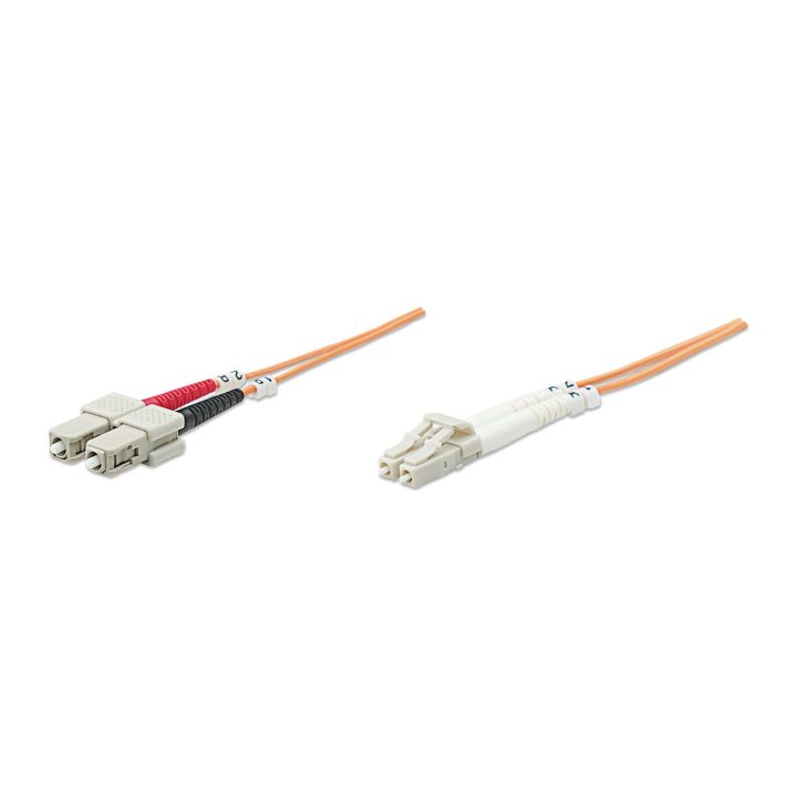 Intellinet 5.0m LC-SC M/M Cable de fibra óptica e InfiniBand 5 m…