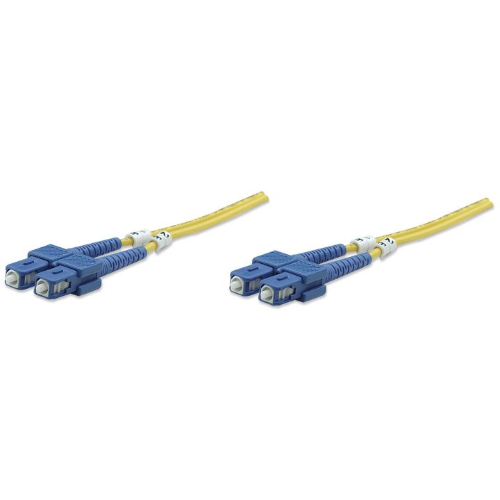 Intellinet 470629 Cable de fibra óptica e InfiniBand 3 m SC Amarillo