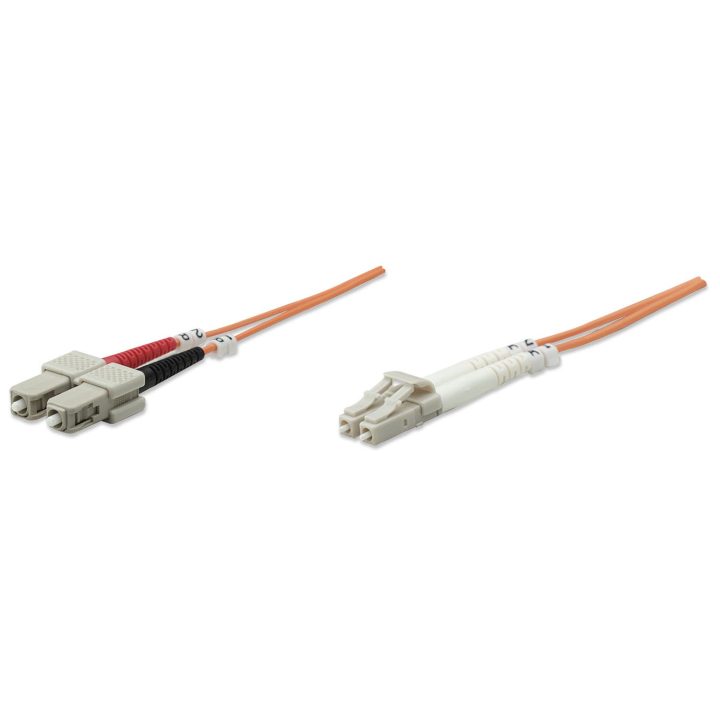 Intellinet 5m LC/SC Fiber Optic e InfiniBand Cable Orange