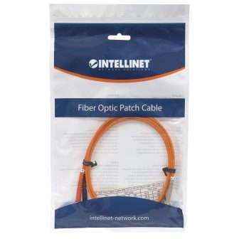 Intellinet 3m LC/ST Cable de fibra óptica e InfiniBand Naranja
