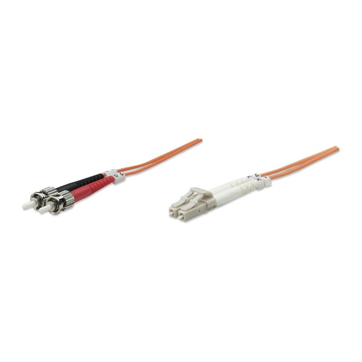 Intellinet 3m LC/ST Fiber Optic Cable e InfiniBand Orange