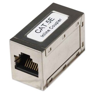 Intellinet RJ45-RJ45 CAT5E Modular Metal UTP FTP Coupler