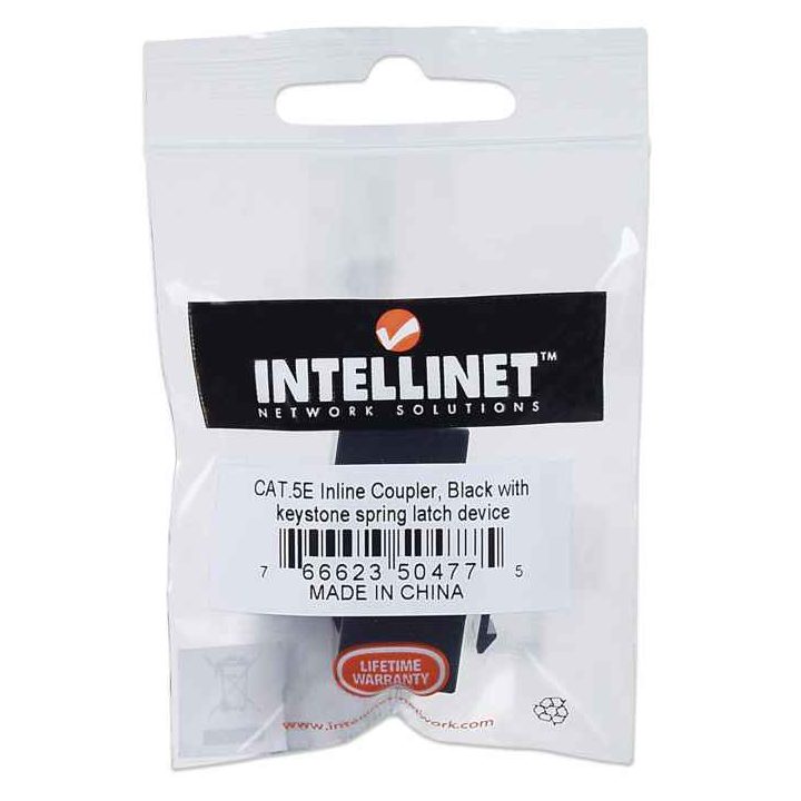 Intellinet COPLE RJ45 A RJ45 CAT5e KEYSTONE NEGRO UTP